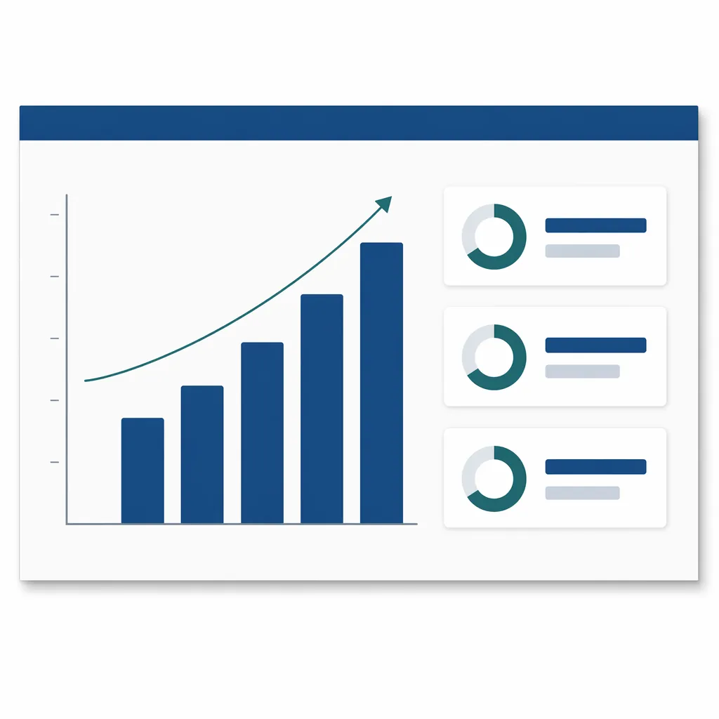 Mockup eines PPTX-Pitch-Decks, geöffnet auf der Traction-Slide.